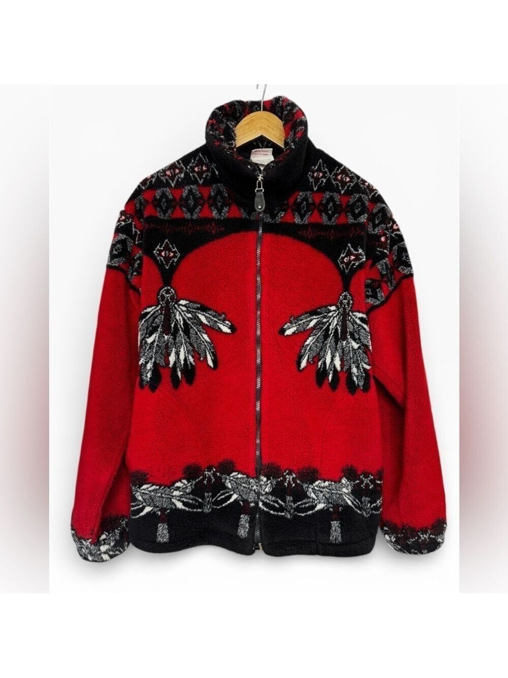 Vintage Milton Canada Graphic Fleece Jacket